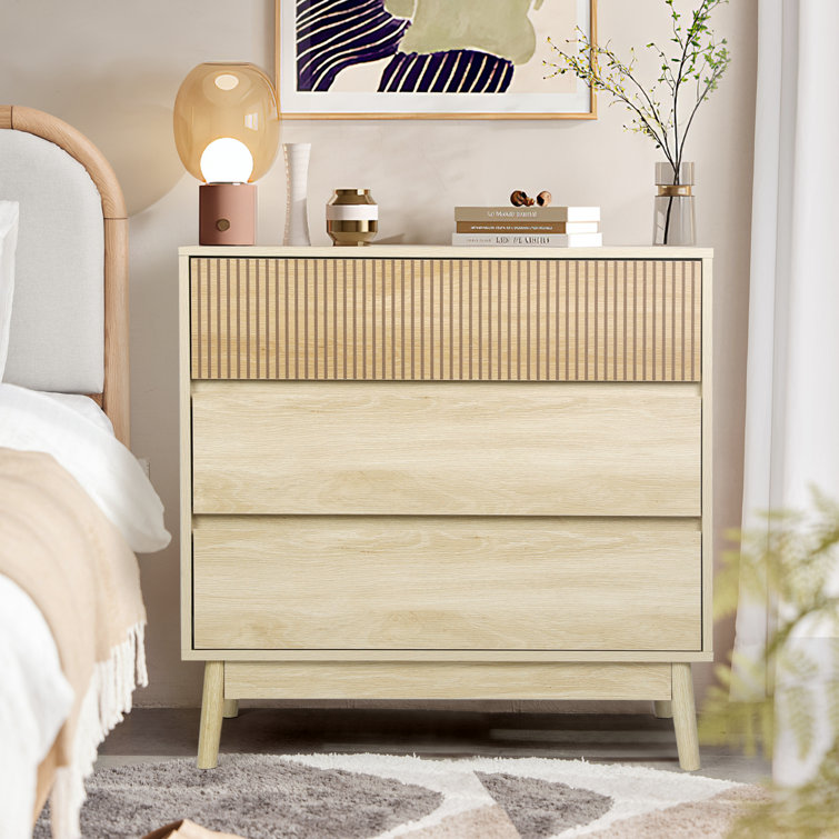 George Oliver Nisi 3 - Drawer Dresser & Reviews | Wayfair George Oliver Nisi 3 - Drawer Dresser & Reviews | Wayfair